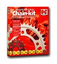 AFAM Ketting / Tandwielset CRF125 14-24 (13T-46T)