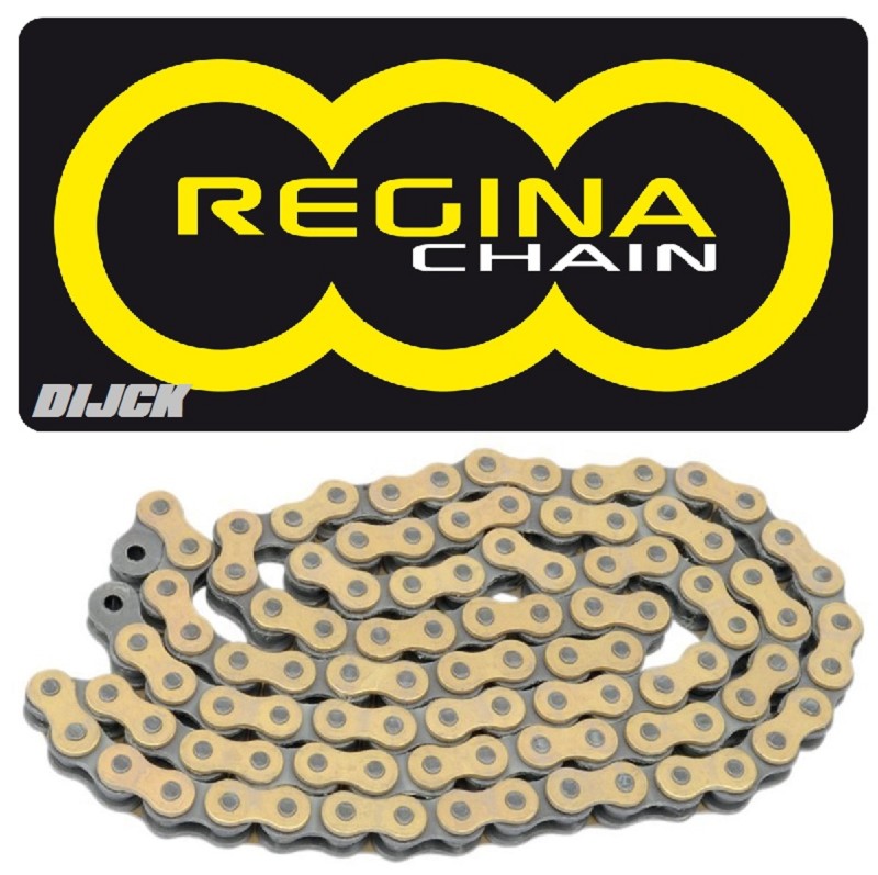 Regina 415 RH2 1/2x3/16 Motorrad Kette Gold Mit 136 Glieder Und