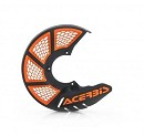 ACERBIS X-Brake Disc Cover BLACK /ORANGE