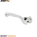 RFX Sport Brake Lever YZ65 18-26 / YZ80/85 01-26 / YZ125/250 01-07 / YZF250/450 01-06 / WRF250/450 01-06 / KX65 00-26 / KX80/85 00-13 / KX125 00-08 / KX250 00-08 / KXF250 04-12 / KXF450 04-12 / RM85 05-17 / RM125 05-08 / RM250 05-08 / RMZ250 05-26 / RMZ450 05-26 SILVER