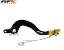 RFX Pro Rear Brake Pedal RMZ250 07-11 Black/Yellow