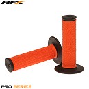 RFX Pro Series Dual Compound Grips Black Ends (Black/Orange)