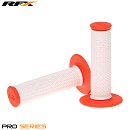 RFX Pro Series Dual Compound Grips White Centre (White/Orange)