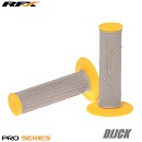 RFX Pro Series Dual Compound Grips Yellow Ends (Yellow/Grey)