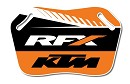 RFX Pro Pit Board Inclusive Marker (KTM Orange/White)
