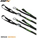 RFX Tiedown Hi/Viz 1.0 + Extra Loop & Carabiner Clip BLACK / LEMMON