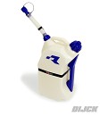 RACETECH Quick Fill Fuel Can Clear/Blue 15 Liter