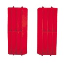 RACETECH Oversize Reinforced Radiator Louvres GASGAS MC/MCF/EC/ECF 21-24 RED