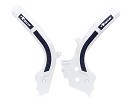 RACETECH Frame Guards SX125-150 16-18 / SX250 17-18 / SXF 250-350-450 16-18 / EXC-EXCF-XC/W-XCF/W 150-250-300-350-450-500 17-19 / TC125 16-21 / TC250 17-21 / FC250-350-450 16-21 / FC450 Rockstar Edition 18-20 / FS450 17-21 / TE-FE-TX-FX 125-250-250-300-350-450-501 07-21 White / Black