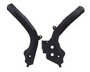 RACETECH Frame Guards SX125-150 16-18 / SX250 17-18 / SXF 250-350-450 16-18 / EXC-EXCF-XC/W-XCF/W 150-250-300-350-450-500 17-19 / TC125 16-22 / TC250 17-22 / FC250-350-450 16-22 / FC450 Rockstar Edition 18-22 / FS450 17-21 / TE-FE-TX-FX 125-250-250-300-350-450-501 07-21 BLACK
