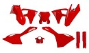 RACETECH Plastic Kit Red MC125-150-250 24-26 / MCF250/350/450 24-26