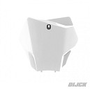 RACETECH Front Number Plate  GASGAS MC125-150-250 21-23 / MCF250/350/450 21-23 WHITE