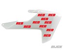 RACETECH Radiator Scoops HVA TC125 16-18 / TC250/300 17-18 / FC250/350/450 16-18 / TE/FE250/300/350/450/501 17-18 RED