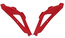 RACETECH Radiator Scoops Upper HVA ALL 06-10 RED