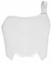RACETECH Front Number Plate CRF250 19-20 / CRF450 19-20 WHITE