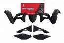 RACETECH Plastic Kit CRF250 19-21 / CRF450 19-20 Black Colour
- Front Numberplate Black 
- Side Panels Black 
- Radiator Scoops Black 
- Front Fender Black 
- Rear Fender Black 
- Airboxcovers Black
