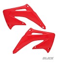 RACETECH Radiator Scoops CRF150 07-17 RED