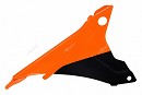 RACETECH Right Airboxcover EXC/F 14-15 ORANGE / BLACK