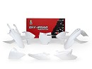 RACETECH Plastic Kit SX85 18-24 / MC85 21-24 WHITE
- Front fender White
- Rear Fender White
- Front Number Plate White
- Radiator Scoops White
- Airbox Cover Left White