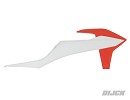 RACETECH Radiator Scoops SX125/150/250 19-22 / SXF250/350/450 19-22 / EXC/EXC-F 20-22 WHITE/ORANGE
