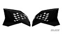 RACETECH Radiator Scoops SX/F 07-10 / EXC/F 08-11 BLACK