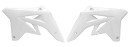 RACETECH Radiator Scoops RMZ250 07-09 WHITE