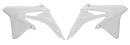 RACETECH Radiator Scoops RMZ450 08-15 WHITE