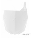 RACETECH Numberplate YZ65 18-25 / YZ85 15-25 WHITE