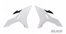 RACETECH Radiator Scoops Revolution Kit YZ125/250 02-20 WHITE