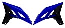 RACETECH Radiator Scoops YZF250 10-13 BLUE/BLACK