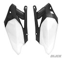 RACETECH Side Panels YZF450 10-13 WHITE/BLACK