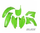 RACETECH Plastic Kit KX250F 09-12 GREEN