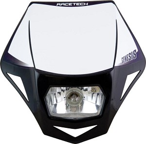 Verlichting > RACETECH Headlight \'Genesis\' BLACK - Van Dijck Verlichting > RACETECH Headlight \'Genesis\' BLACK - Van Dijck