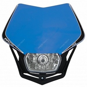 Verlichting > RACETECH Headlight V-Face TM BLUE/BLACK - Van Dijck Verlichting > RACETECH Headlight V-Face TM BLUE/BLACK - Van Dijck