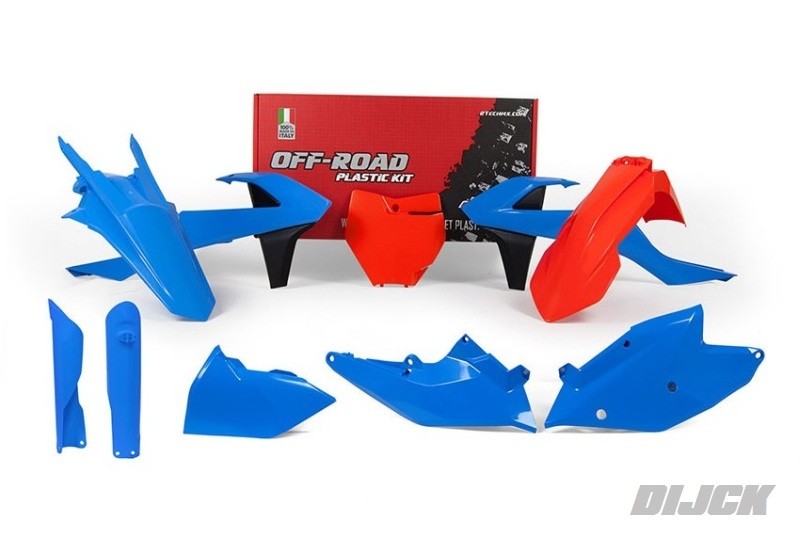SXF 2016-2018 TLD Racetech Plastik Kit Satz Blau Orange KTM SX 