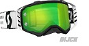 SCOTT Goggle Prospect Black White  - Green Chrome Works