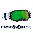 SCOTT Goggle Prospect Collor White / Black - Green Chrome Works Lens