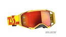 SCOTT Goggle Prospect Yellow / Red Orange Chrome Lens