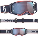 SCOTT Goggle Prospect Retro Blue / Red - Blue Chrome Lens