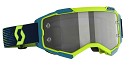 SCOTT Goggle Fury Neon Yellow / Blue + Light Sensitive Lens Grey