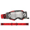 SCOTT FURY WFS GOGGLE 2022 COLOUR Dark Red - CLEAR WORK LENS