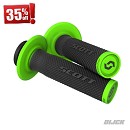 SCOTT SXII Lock On Grips Black Green 2T+4T