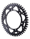 SUPERSPROX Aluminium Rear Sprocket KX125/250 82-08 + KXF250/450 04-25 48T BLACK