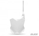 UFO Front Numberplate KXF250 17-26 / KXF450 16-26 WHITE