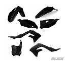 UFO Plastic Kit KXF250 20-24 / KXF450 19-23 BLACK