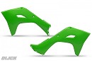 UFO Radiator Scoops KXF250 25-26 / KXF450 24-26 GREEN