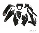 UFO Plastic Kit KTM EXC/EXC-F 125-500 17-19 BLACK