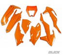 UFO Plastic Kit KTM EXC/EXC-F 125-500 17-19 ORANGE