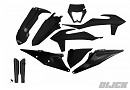 UFO Plastic Kit EXC125-300 20-23 / EXC-F250-500 20-23 BLACK
