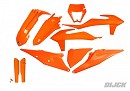 UFO Plastic Kit EXC125-300 20-23 / EXC-F250-500 20-23 ORANGE